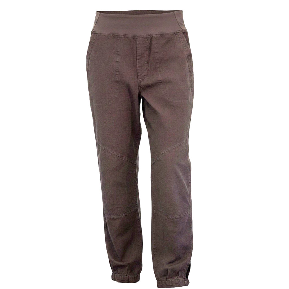 Patagonia Pants Womens 12 Gray Jogger Elastic Cuff Stretch Organic Cotton Hiking